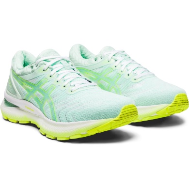 Asics Running Shoes Gel Nimbus 22 Tokyo (Cushioning) Mint Green Women